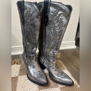 Idyllwind Platinum Leather Western Boots Size 9